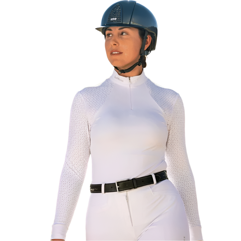 LeMieux - Chemise manches longues femme Olivia blanc | - Ohlala