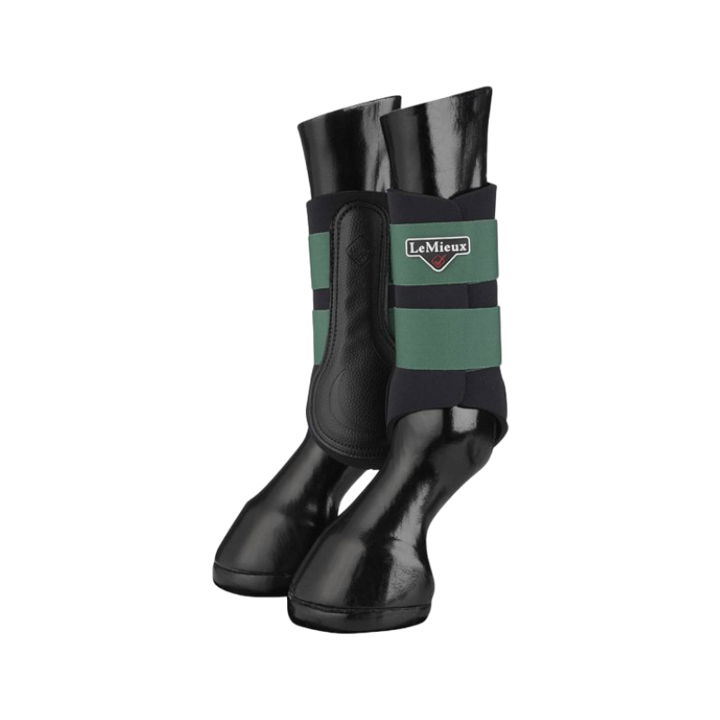 LeMieux - Guêtres fermées Grafter kaki x2 | - Ohlala