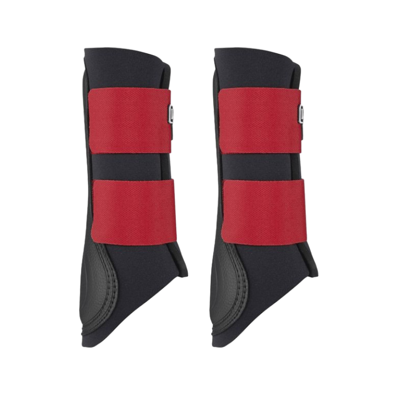 LeMieux - Guêtres fermées Grafter rouge x2 | - Ohlala