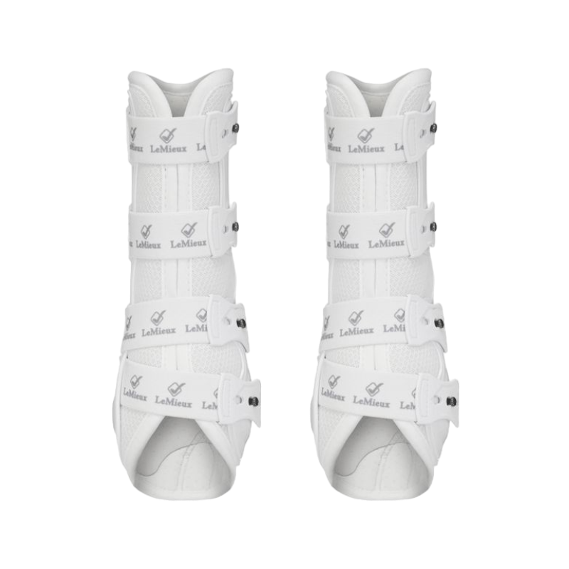 LeMieux - Guêtres fermées Ultra Mesh Snug blanc x2 | - Ohlala