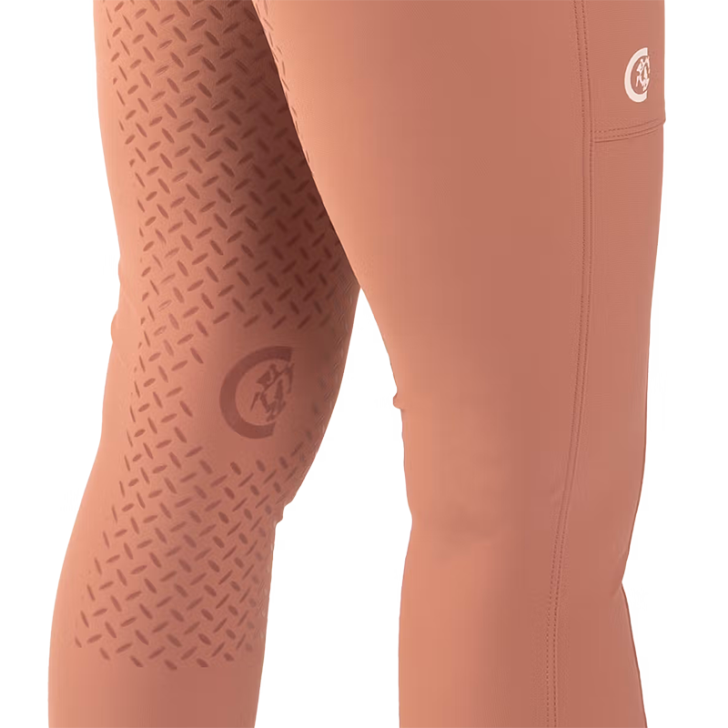 Kentucky Horsewear - Legging d'équitation femme Classic vieux rose full grip