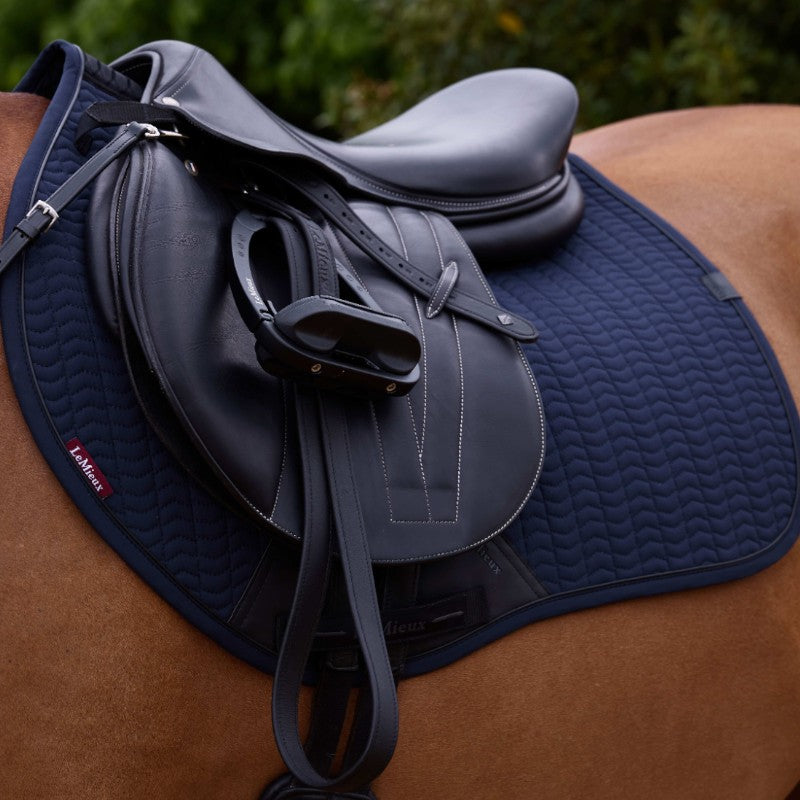 Lemieux - Tapis de selle Finesse marine | - Ohlala
