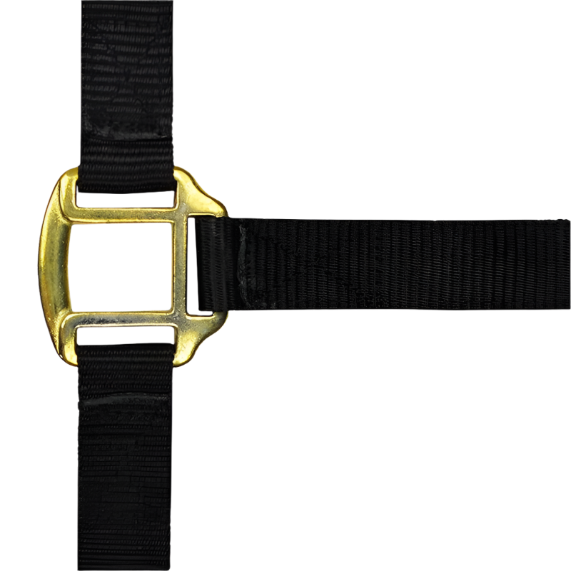 Norton - Licol nylon doublé cuir noir | - Ohlala