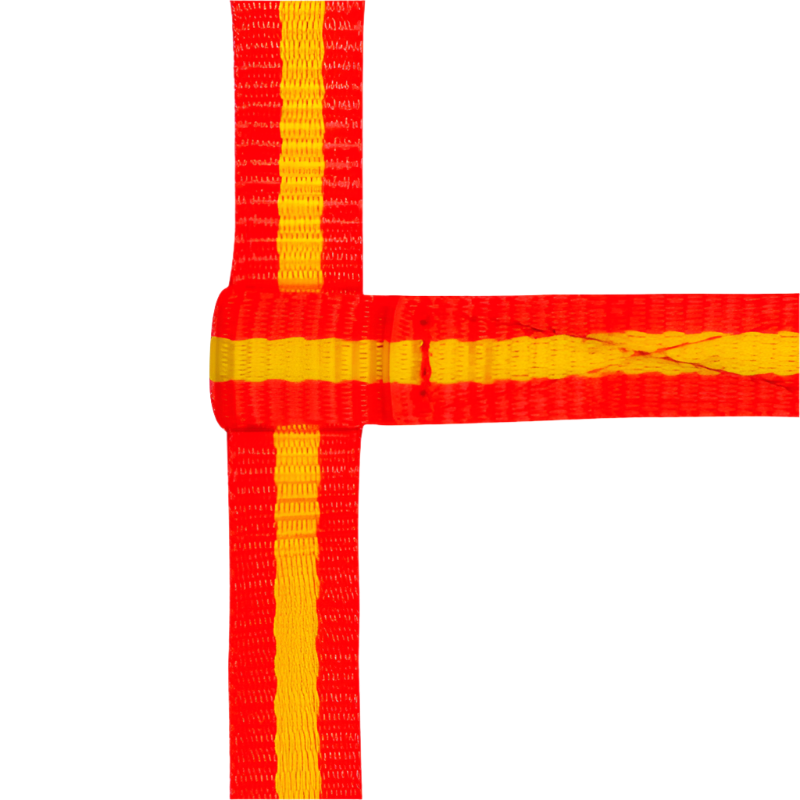 Norton - Licol foal reglable rouge/jaune | - Ohlala