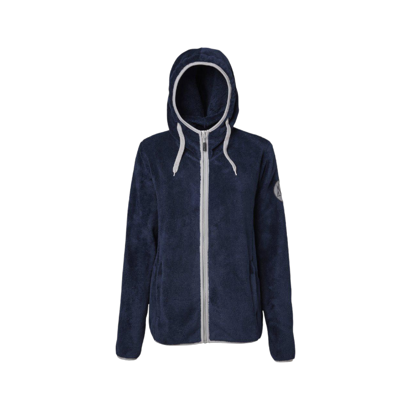Mountain Horse - Veste manches longues femme Fuzzy polaire marine | - Ohlala