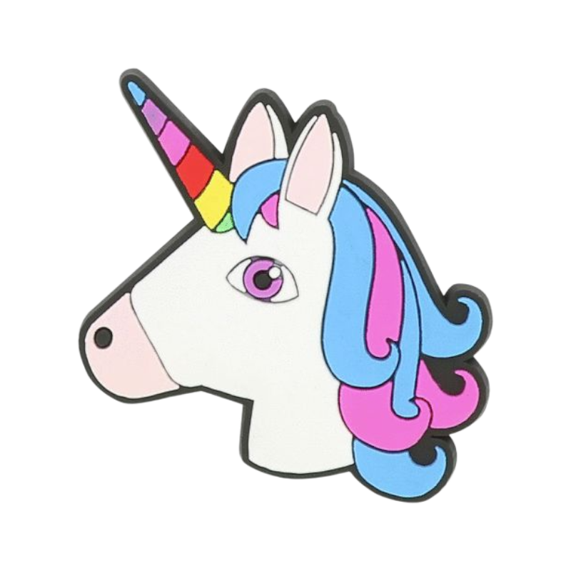 Equi-kids - Magnet tête de licorne blanc | - Ohlala