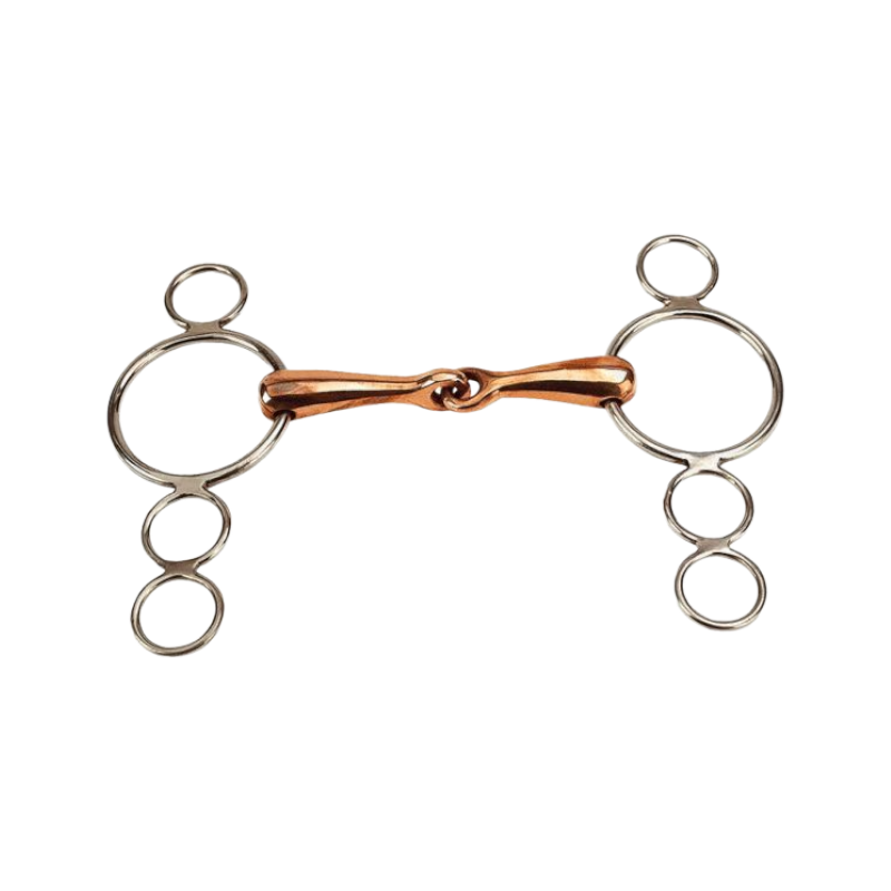 Feeling - Mors Pessoa 4 anneaux cuivre | - Ohlala