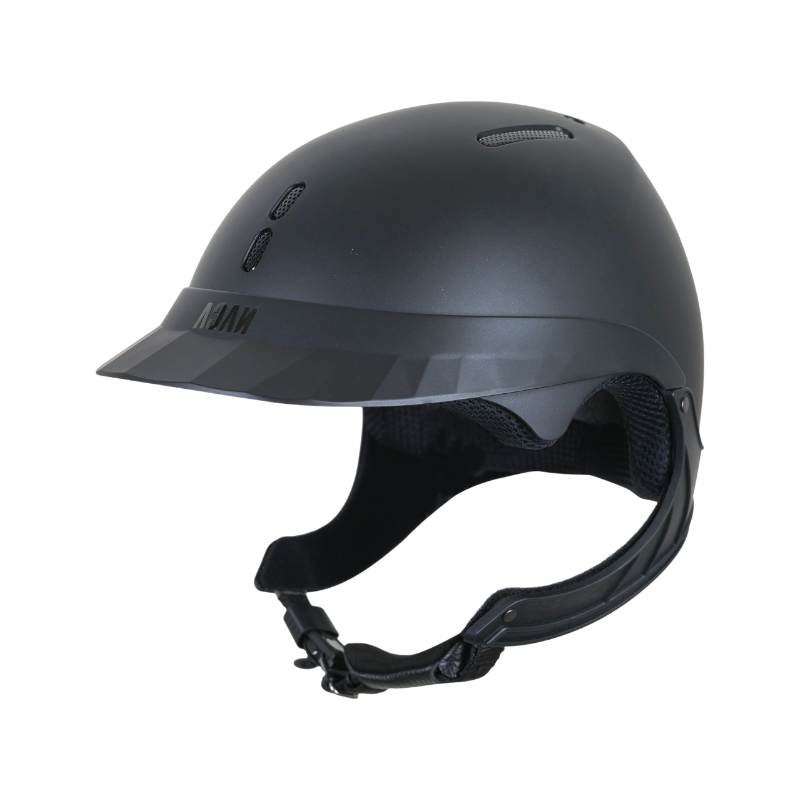 NACA - Casque d'équitation Gravity TR visière standard noir mat | - Ohlala
