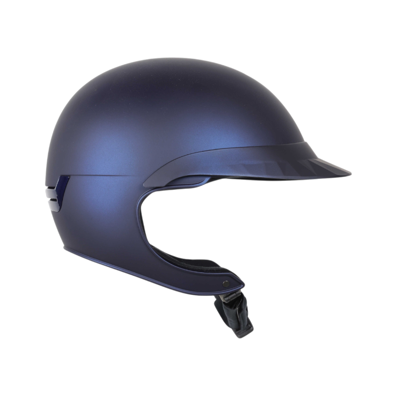 NACA - Casque d'équitation visière standard Comète XP bleu mat | - Ohlala