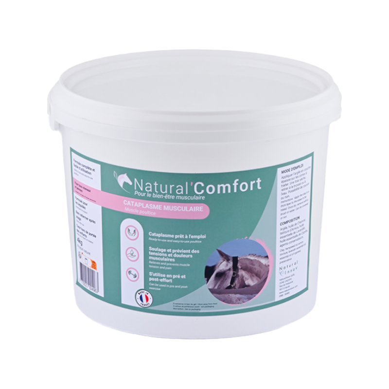 Natural' Innov - Argile verte tensions et douleurs musculaires Natural'Comfort | - Ohlala
