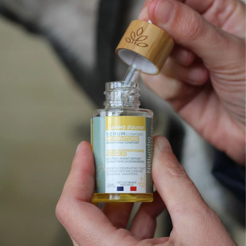 Nellumbo - Sérum concentré chevaux Confort Respiratoire | - Ohlala