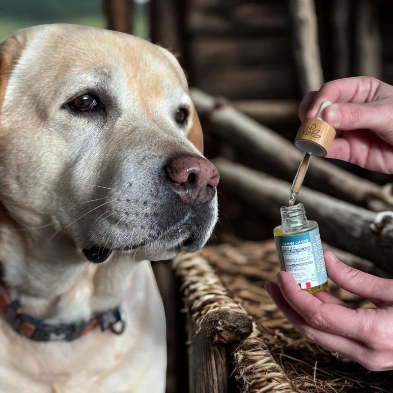 Nellumbo - Sérum concentré chien Sublime Pelage bulle de coton | - Ohlala