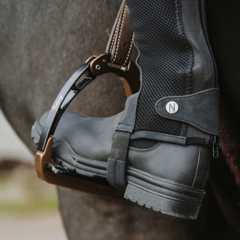 Norton - Mini-chaps Airflow noir | - Ohlala