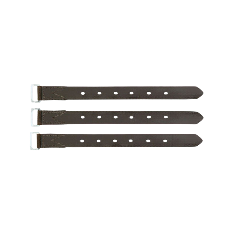 Norton - Contre-sanglons selle mixte Rexine Evol brun x3 | - Ohlala