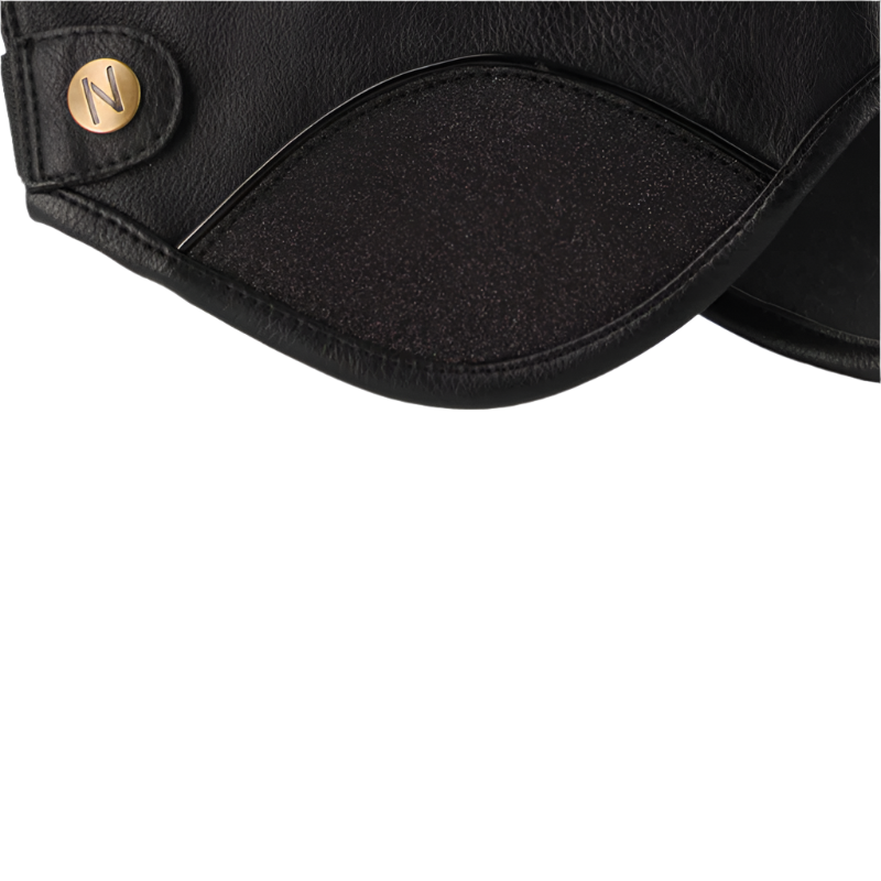 Norton - Mini-chaps glitter noir | - Ohlala