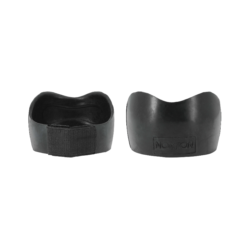 Norton - Protège-glomes caoutchouc velcro noir | - Ohlala