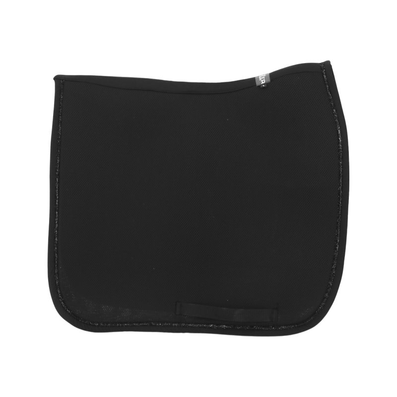 Oxxer - Tapis de dressage Mesh pailleté noir/ noir | - Ohlala
