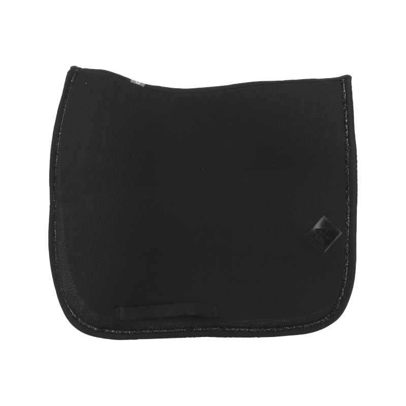 Oxxer - Tapis de dressage Mesh pailleté noir/ noir | - Ohlala