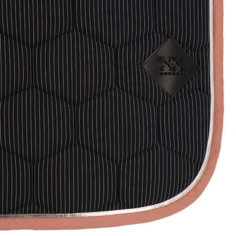 Oxxer - Tapis de dressage Corporate marine et rose | - Ohlala