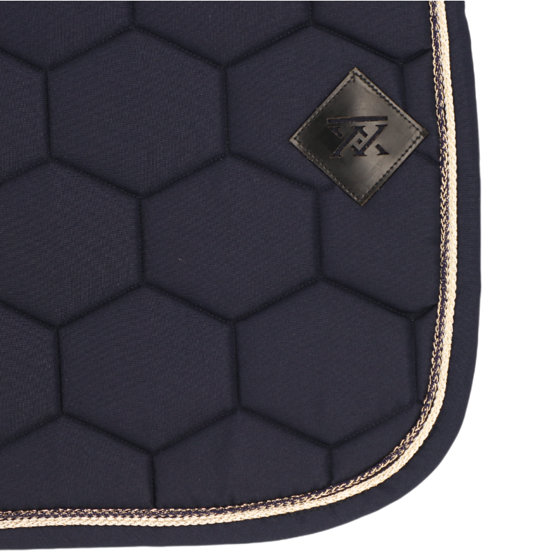 Oxxer - Tapis de dressage Intemporel marine | - Ohlala