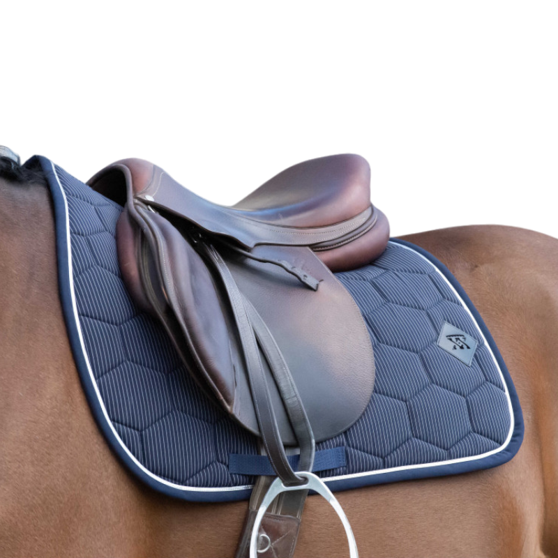 Oxxer - Tapis de selle Corporate marine | - Ohlala