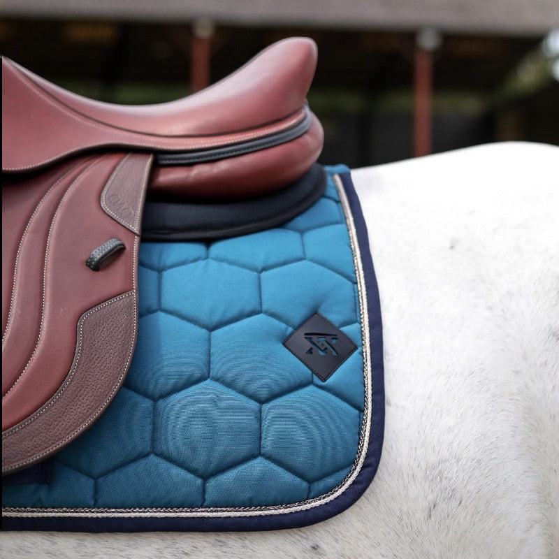 Oxxer - Tapis de selle Intemporel emeraude | - Ohlala