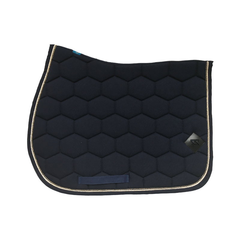 Oxxer - Tapis de selle Intemporel marine | - Ohlala