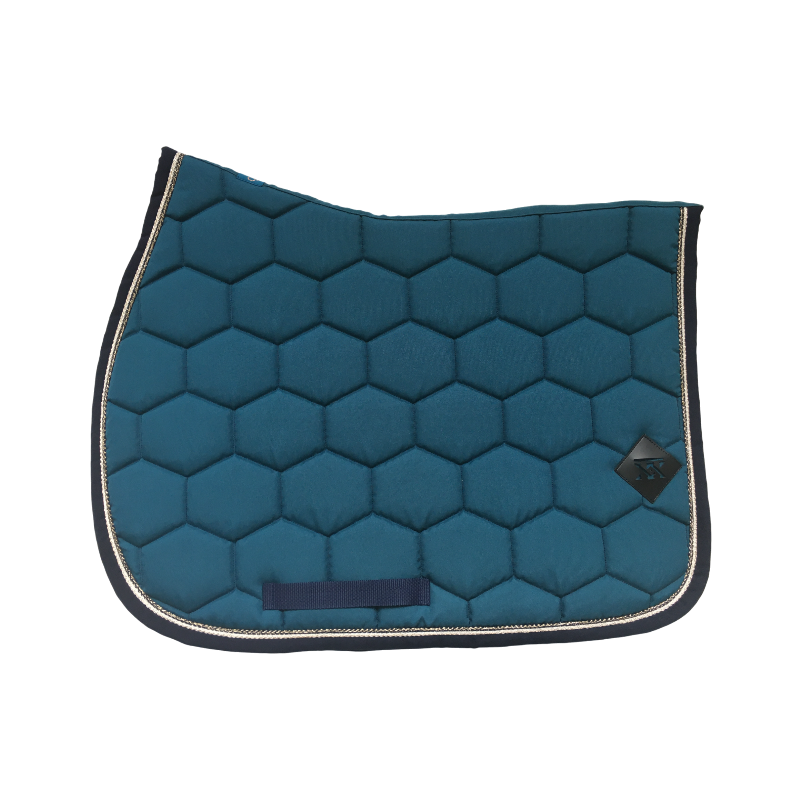 Oxxer - Tapis de selle Intemporel emeraude | - Ohlala