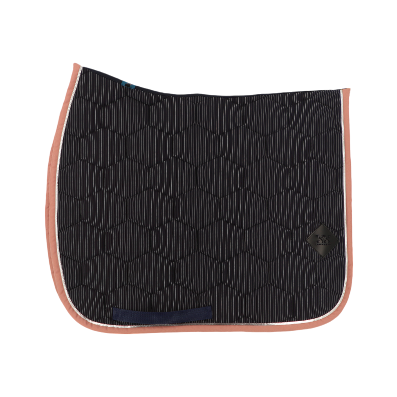 Oxxer - Tapis de dressage Corporate marine et rose | - Ohlala