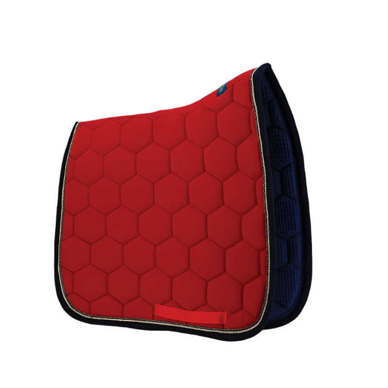 Oxxer - Tapis de dressage intemporels rouge | - Ohlala