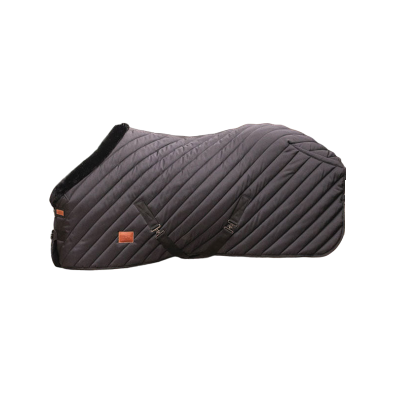 Paddock Sports - Couverture d'écurie Diagonale noir 400g | - Ohlala