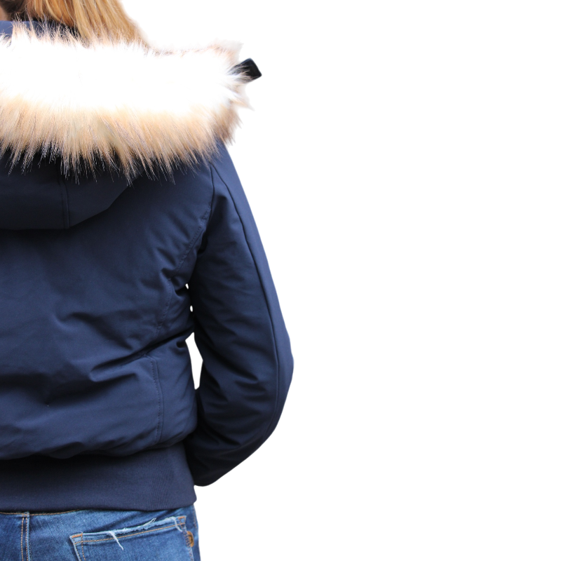 Pénélope - Doudoune femme Step marine | - Ohlala