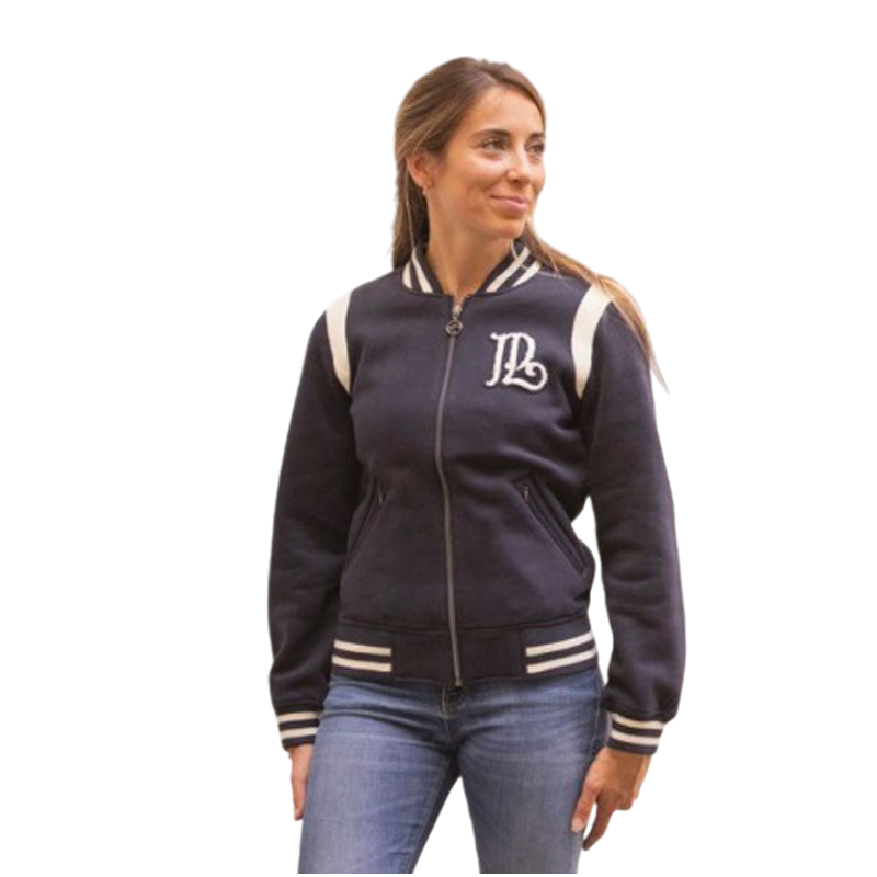 Pénélope - Sweat femme university marine/ off white | - Ohlala