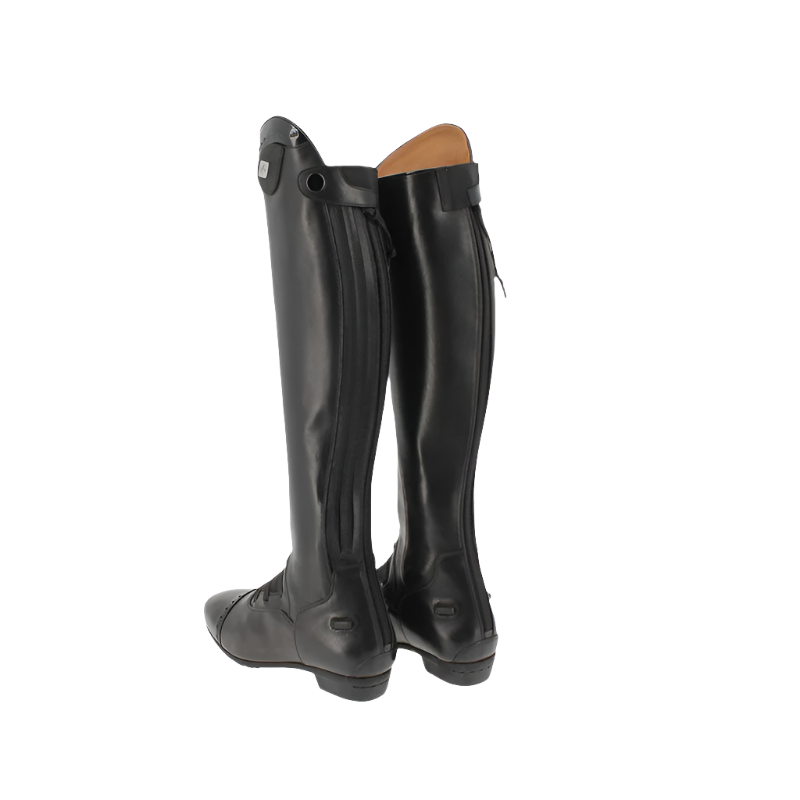 Pénélope - Bottes d'équitation Eclipse noir tige standard mollet slim | - Ohlala