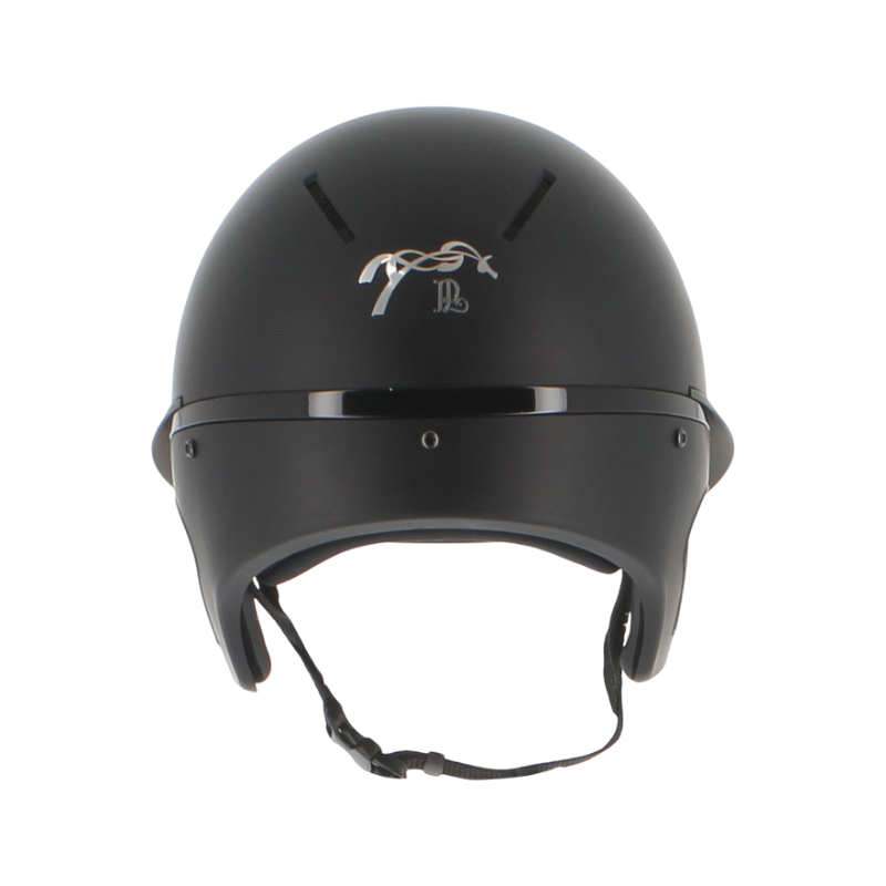 Pénélope - Casque d'équitation visière polo noir mat Pénélope X Freejump | - Ohlala