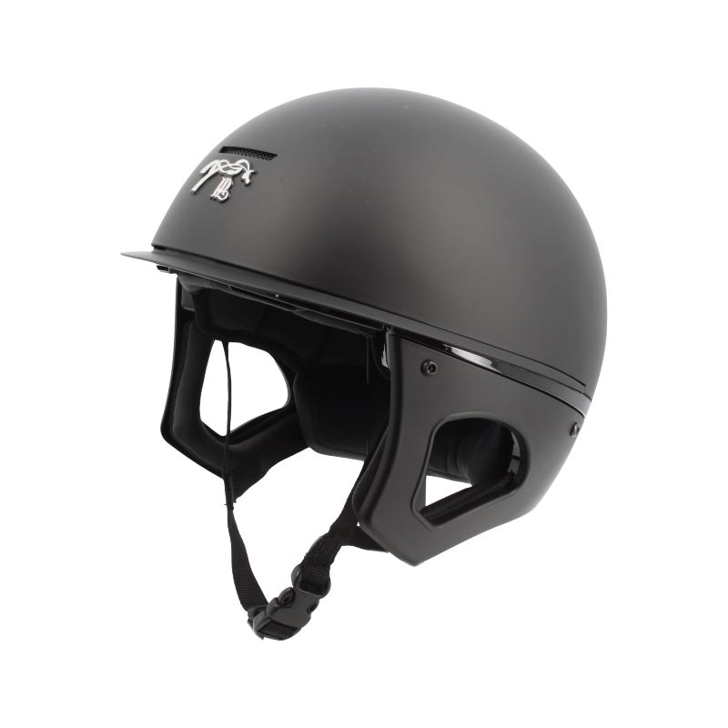Pénélope - Casque d'équitation visière standard noir mat Pénélope X Freejump | - Ohlala