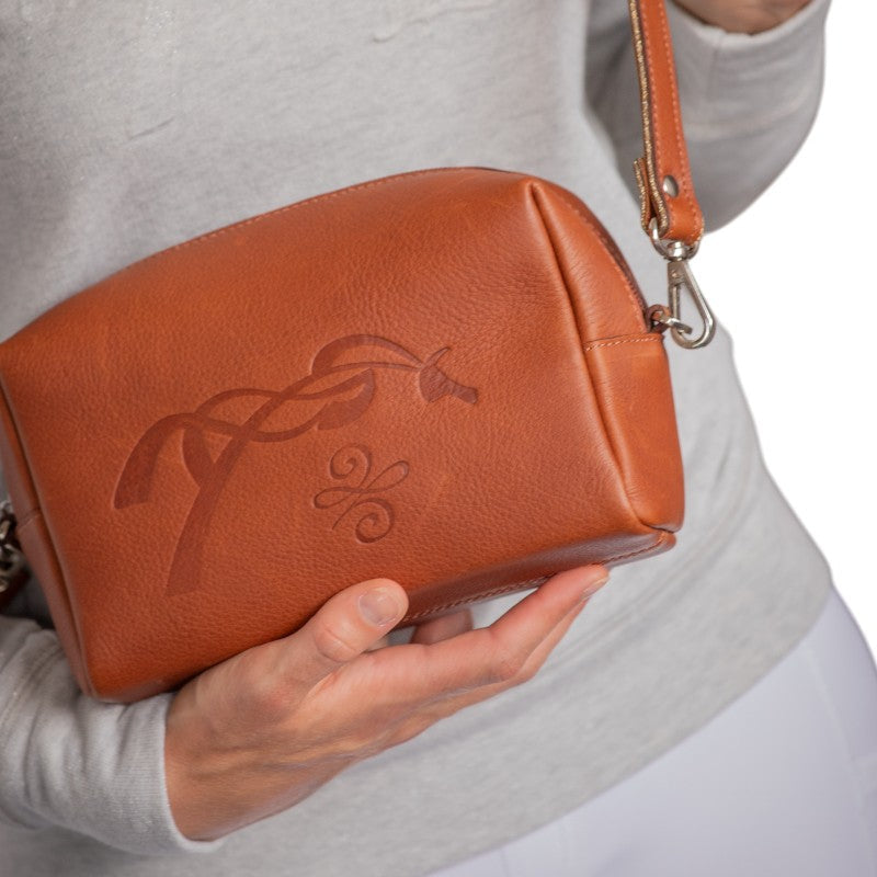 Pénélope - Sac Laly Gold cognac | - Ohlala