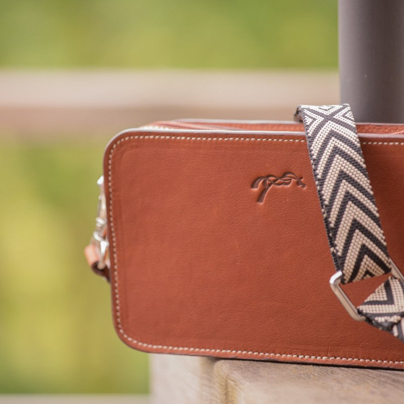 Pénélope - Sac Lizzie cognac | - Ohlala