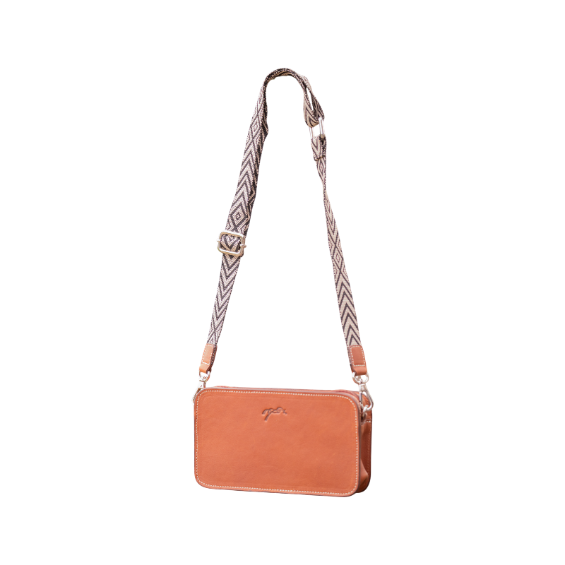 Pénélope - Sac Lizzie cognac | - Ohlala