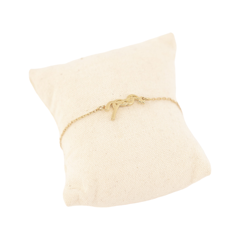 Pénélope - Bracelet Cassya doré | - Ohlala