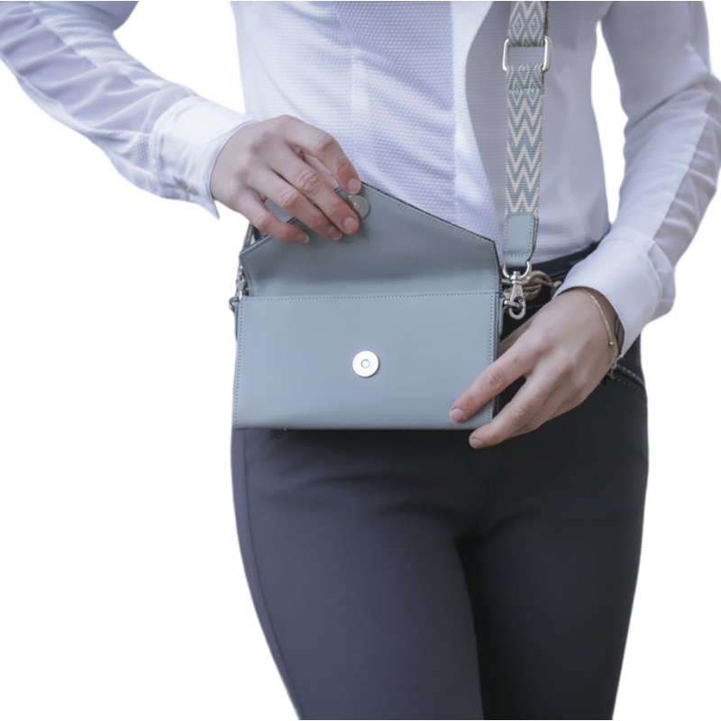 Pénélope Store - Pochette pour téléphone bleu gris | - Ohlala