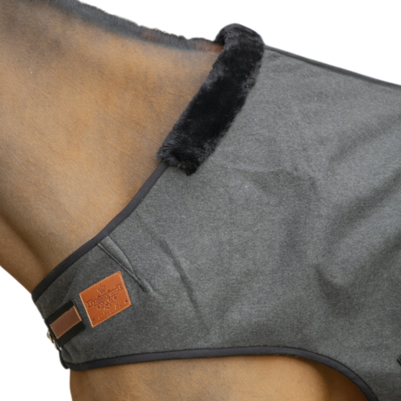 Paddock Sports - Couverture de marcheur Walker Wooltouch gris chiné 0g | - Ohlala