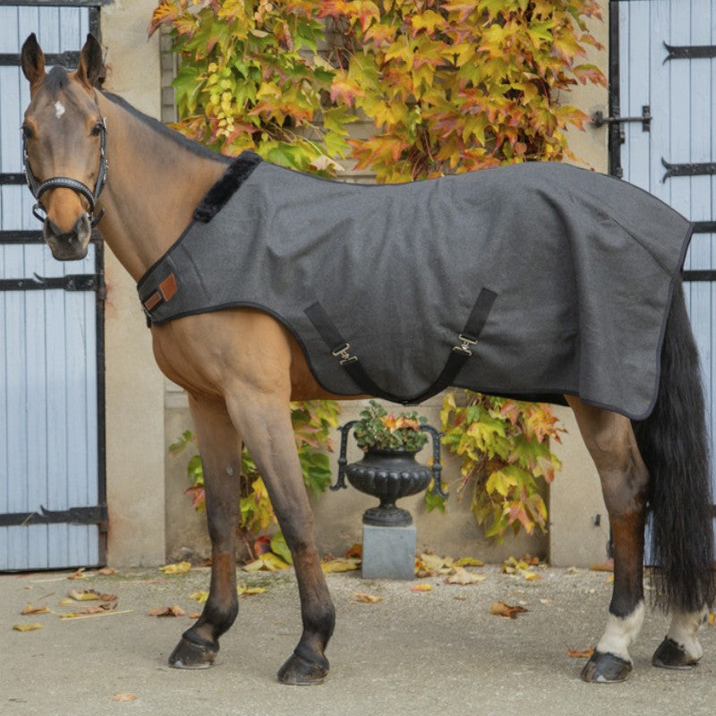 Paddock Sports - Couverture de marcheur Walker Wooltouch gris chiné 0g | - Ohlala