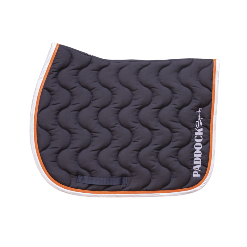 Paddock Sports - Tapis Wavy marine/ blanc | - Ohlala