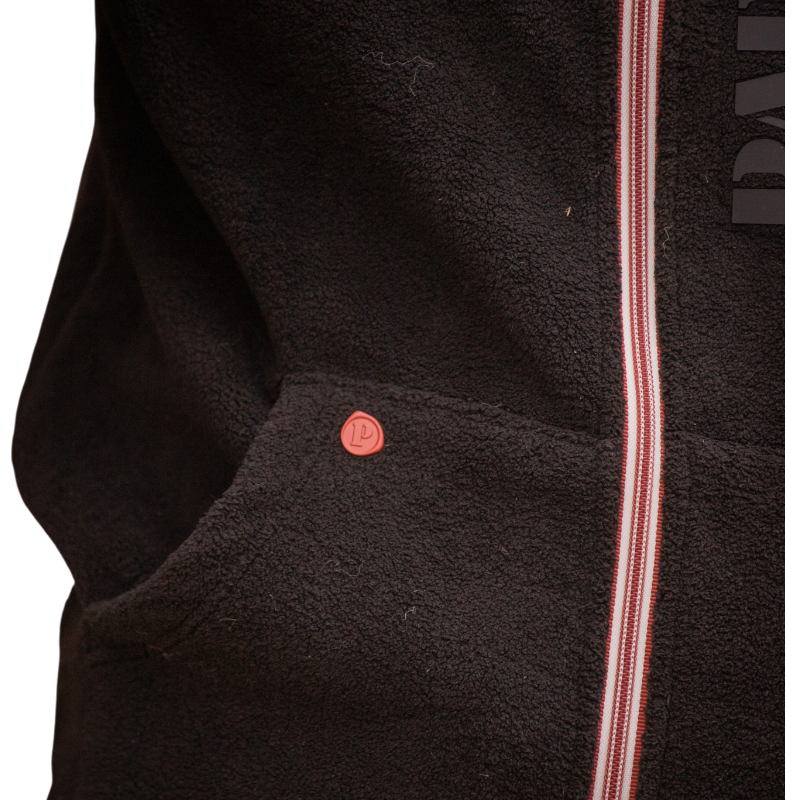 Paddock Sports - Veste polaire zippée unisexe Mathis noir | - Ohlala