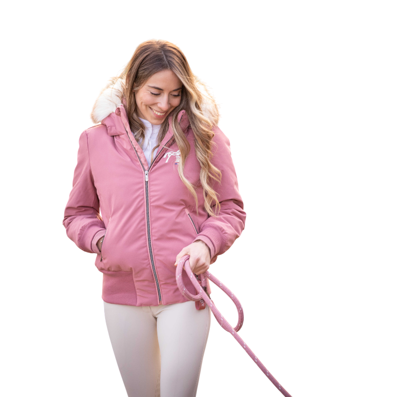 Pénélope - Blouson femme Step vieux rose | - Ohlala