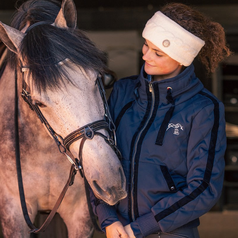 Pénélope - Blouson femme Luka marine | - Ohlala