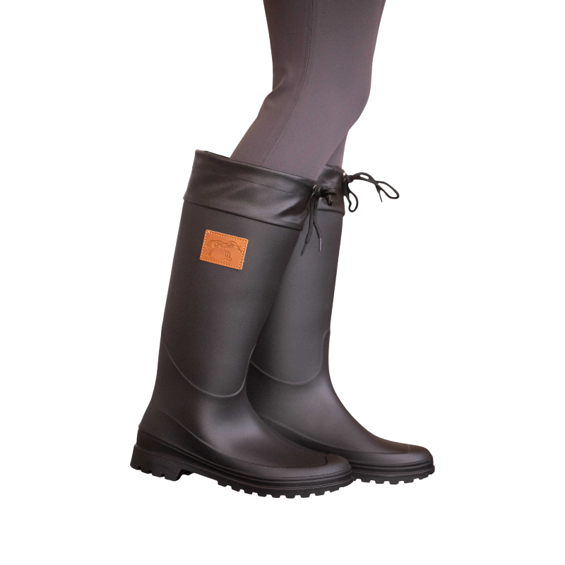 Pénélope - Bottes de pluie femme Jessica noir | - Ohlala