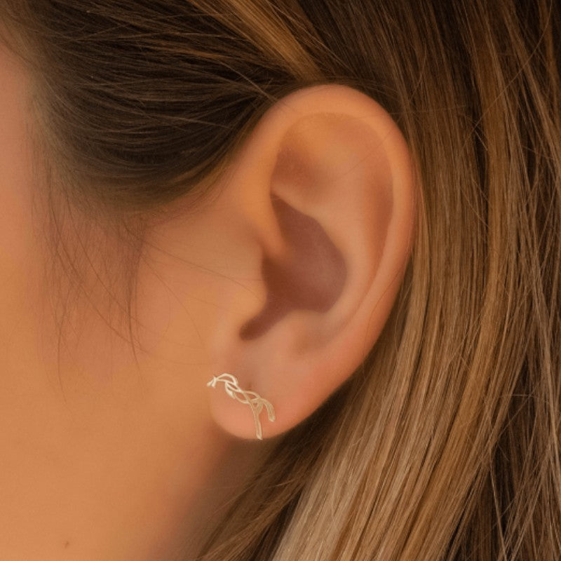 Pénélope - Boucles d'oreilles Milly doré | - Ohlala