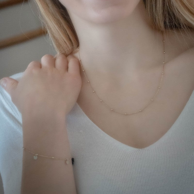 Pénélope - Bracelet Eugénie doré | - Ohlala